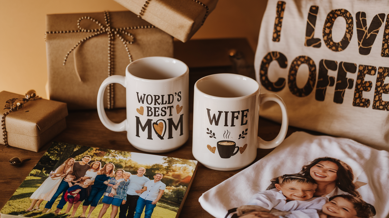 Personalizirana darila — skodelice, puzzle, majice z natisom po meri